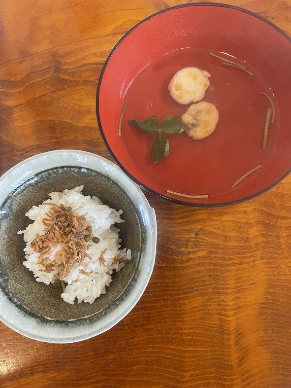 ちりめん山椒ご飯